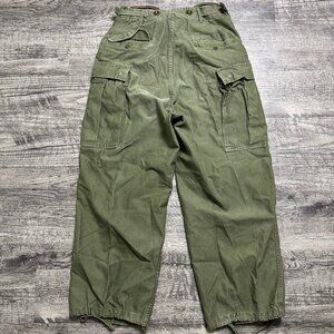 Vintage U.S. Army Cargo Pants XL Cotton Khaki 55-T-95000